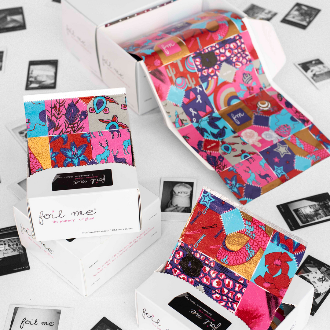 Foil Me Celebrates Ten Years With The Journey Collection