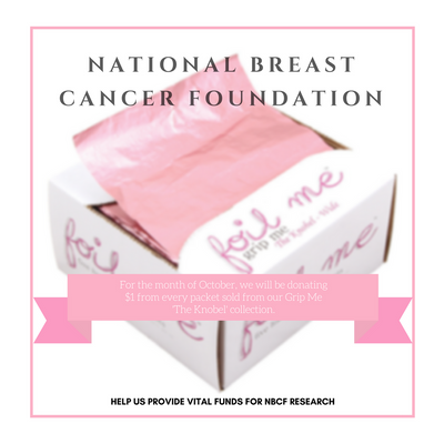 Foil Me is Teaming Up with NBCF to Help Fund Vital Research into Breast Cancer