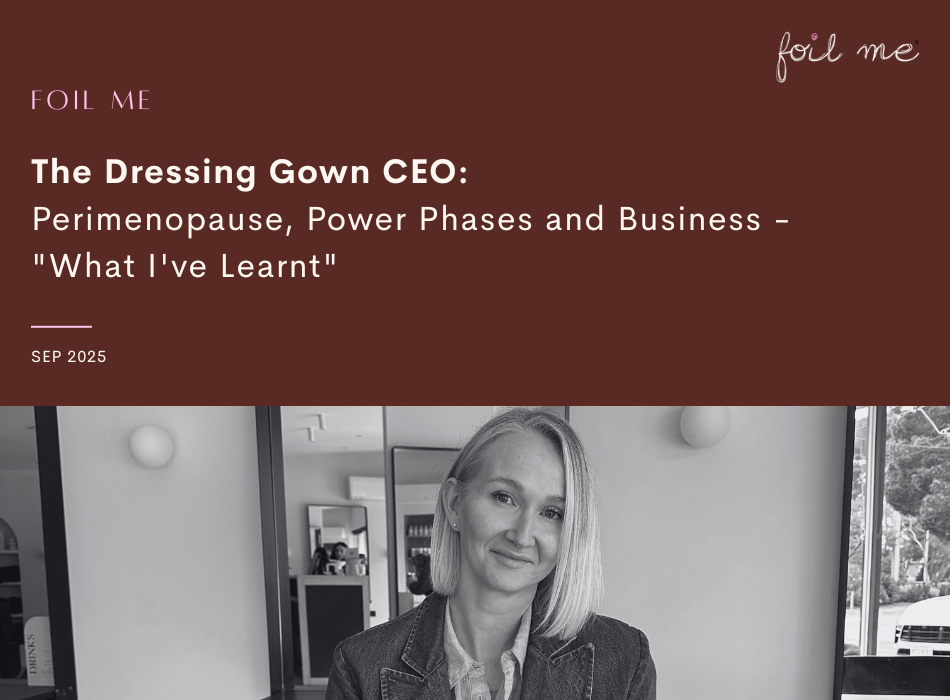 The Dressing Gown CEO: Perimenopause, Power Phases and Business - "What I've Learnt"