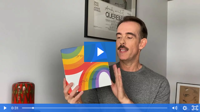 CRAIG PURVES DEMONSTRATES THE NEW FOIL ME PRIDE COLLECTION