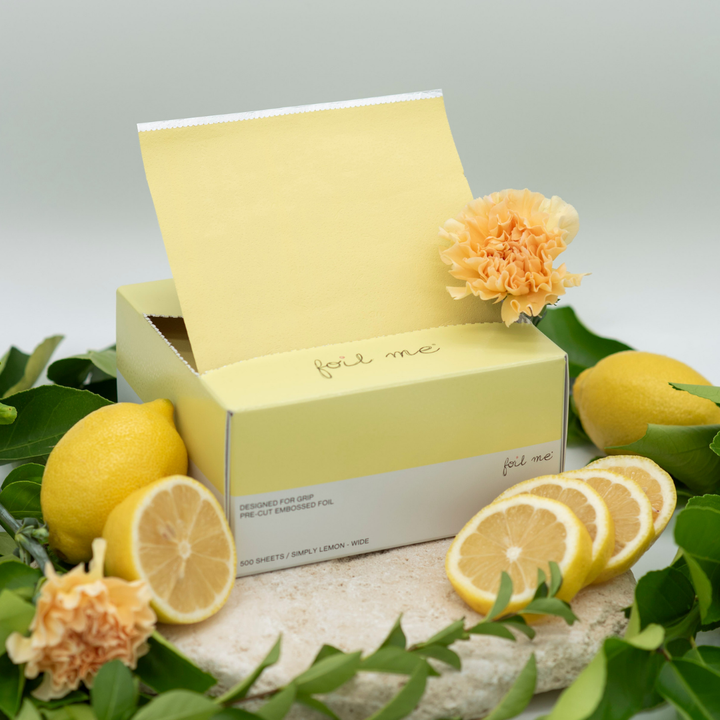 Simply Lemon - Wide (PRE-CUT FOIL - 500 Sheets - 15cm x 27cm)