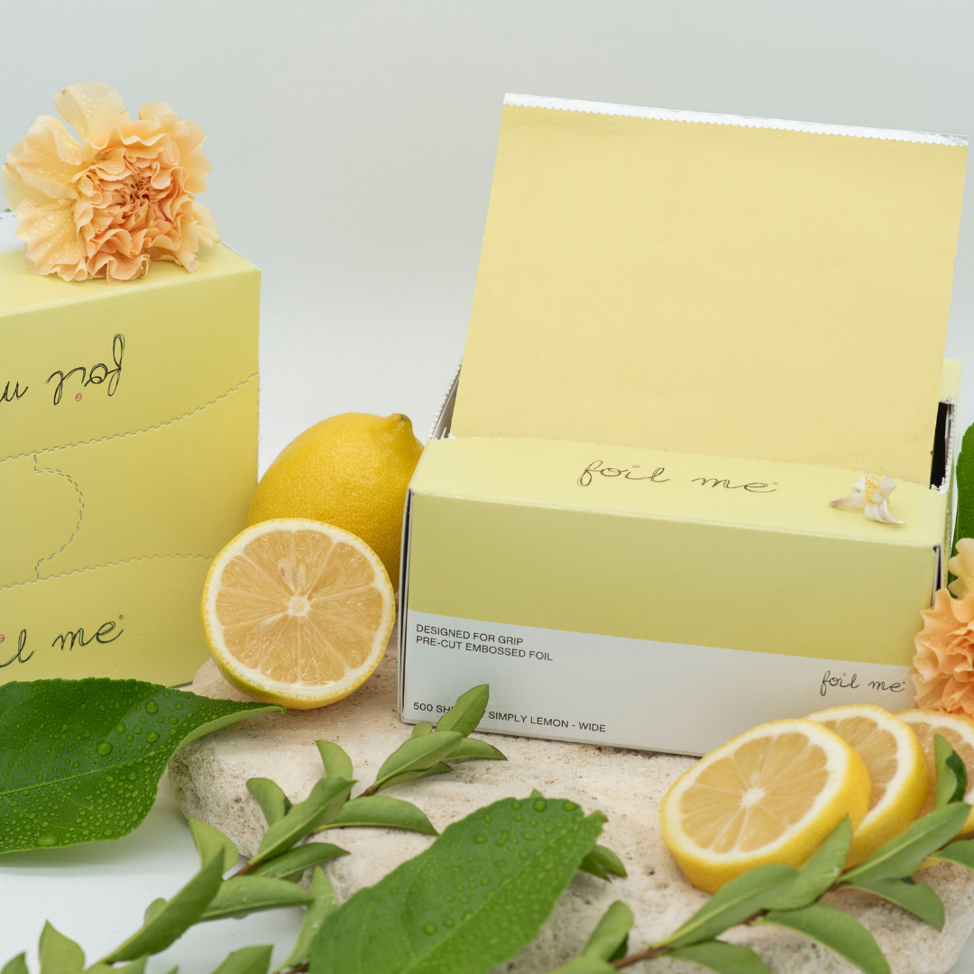 Simply Lemon - Wide (PRE-CUT FOIL - 500 Sheets - 15cm x 27cm)