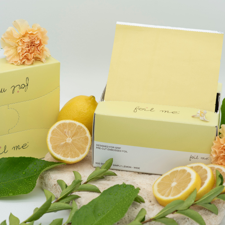 Simply Lemon - Wide (PRE-CUT FOIL - 500 Sheets - 15cm x 27cm)