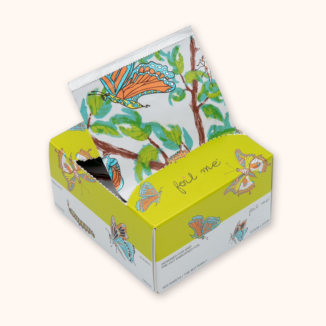 The Butterfly (PRE-CUT FOIL - 500 Sheets - 12.5cm x 27cm)