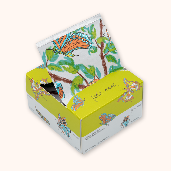 The Butterfly (PRE-CUT FOIL - 500 Sheets - 12.5cm x 27cm)