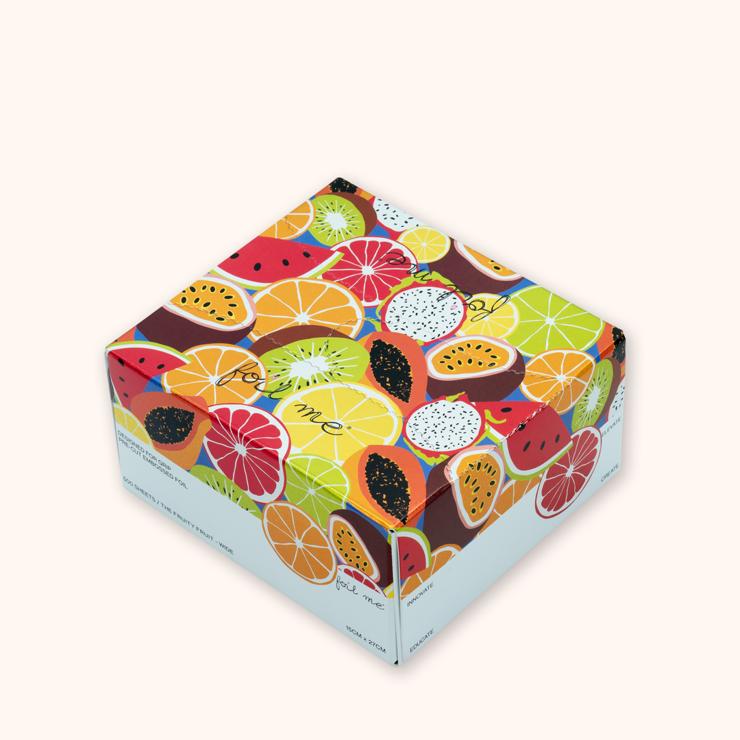 The Fruity Fruit - Wide (Pre-Cut Foil) - 15cm x 27cm