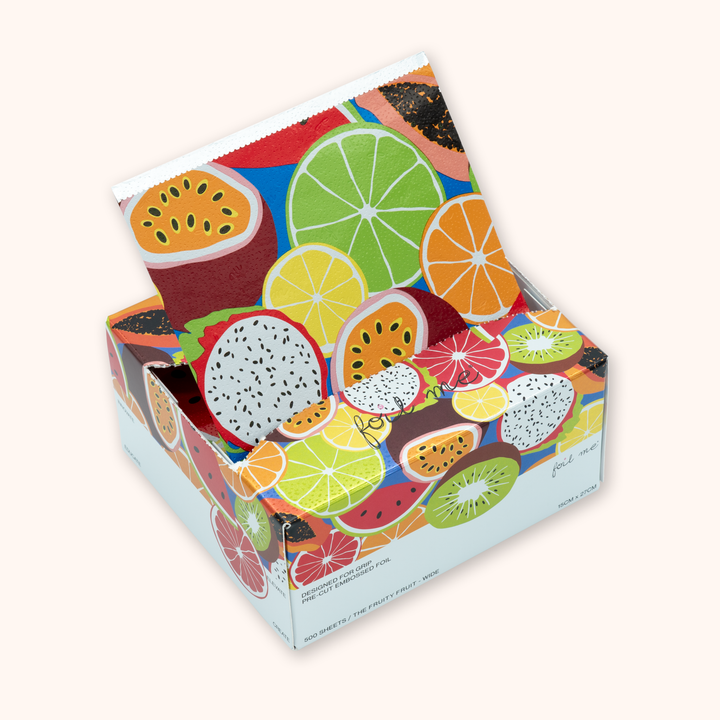The Fruity Fruit - Wide (Pre-Cut Foil) - 15cm x 27cm