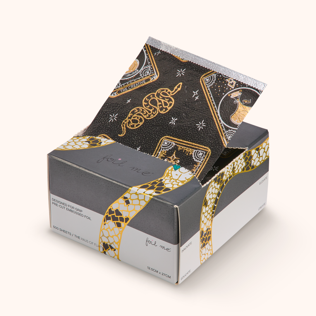 *Returning Soon* The Haus of Flint (PRE-CUT FOIL - 500 Sheets - 12.5cm x 27cm)