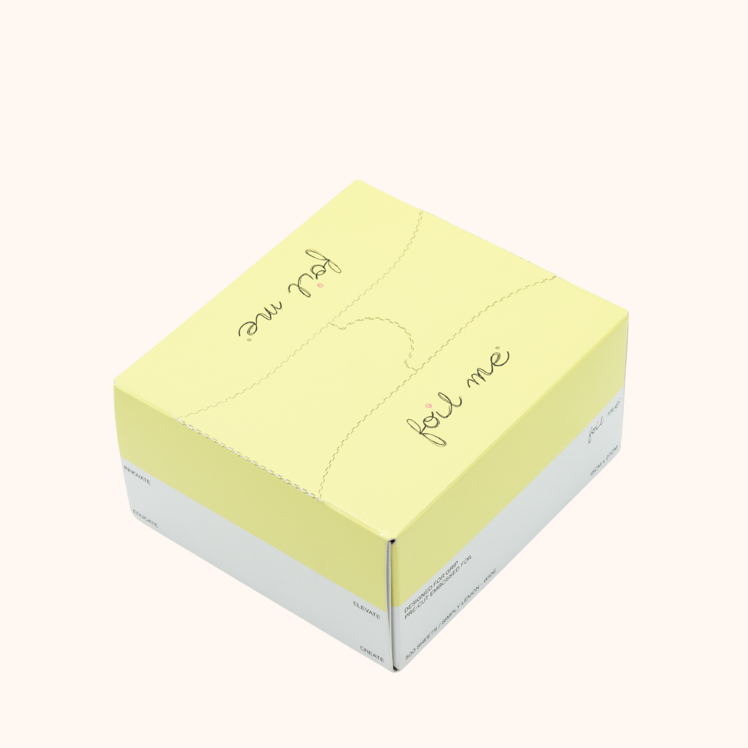 Simply Lemon - Wide (Pre-Cut Foil)  (15cm x 27cm)