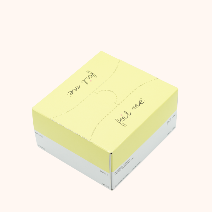 Simply Lemon - Wide (Pre-Cut Foil)  (15cm x 27cm)