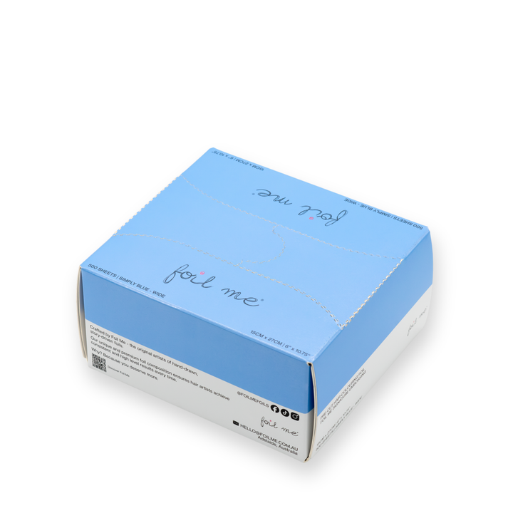 Simply Blue - Wide (Pre-Cut Foil) - 15cm x 27cm