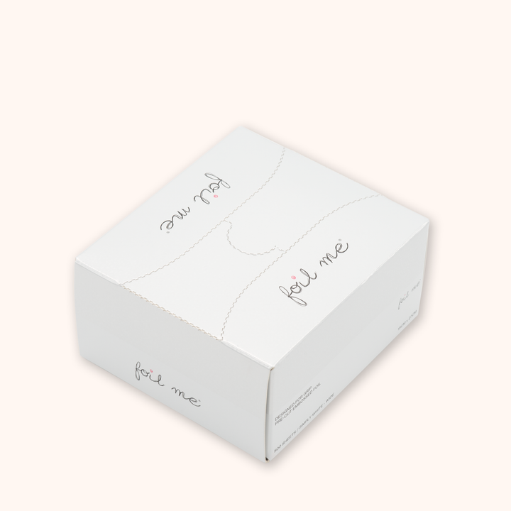 Simply White - Wide (Pre-Cut Foil)  (15cm x 27cm)