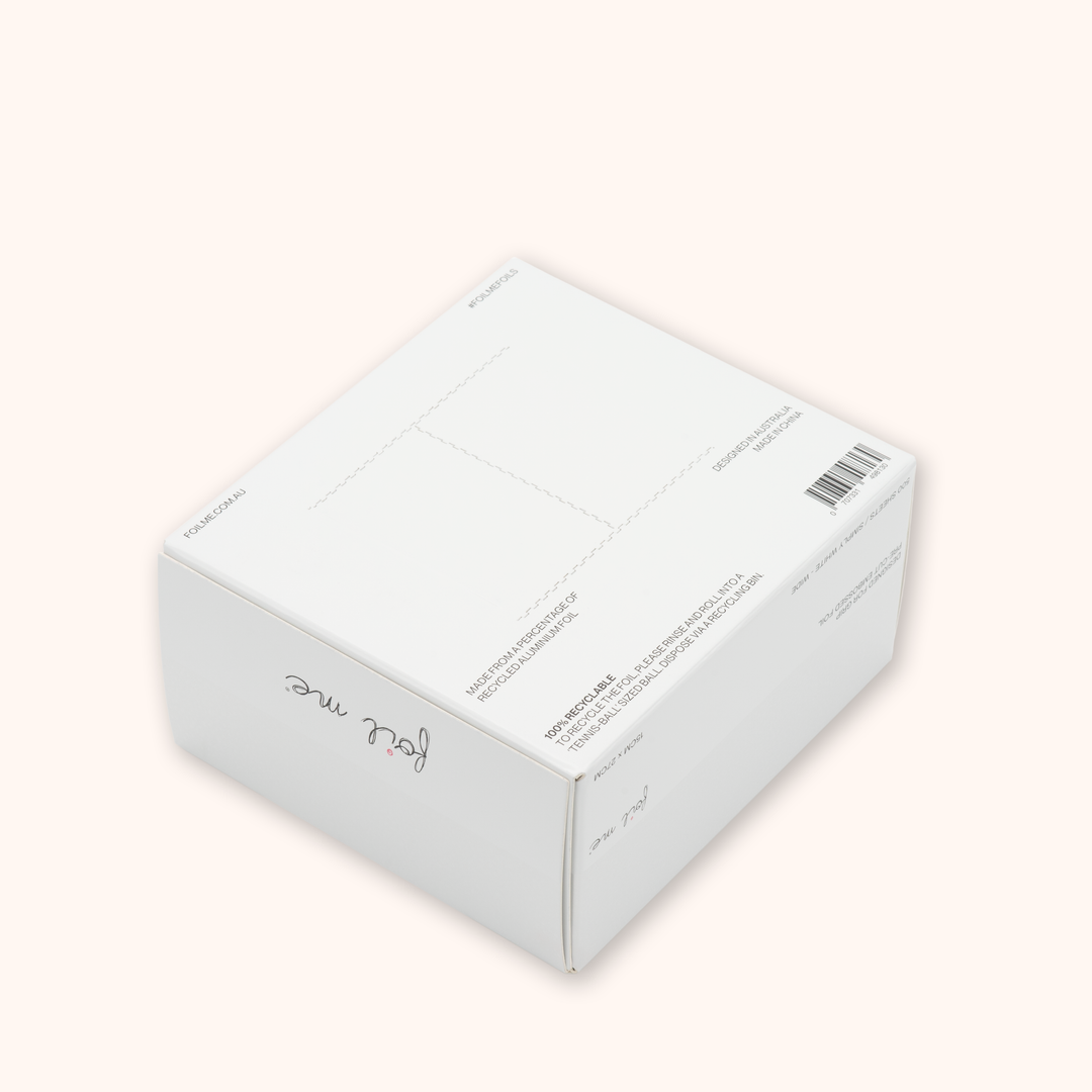 Simply White - Wide (Pre-Cut Foil)  (15cm x 27cm)