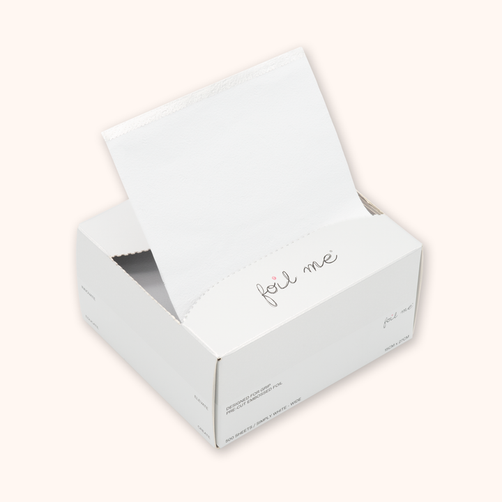 Simply White - Wide (Pre-Cut Foil)  (15cm x 27cm)