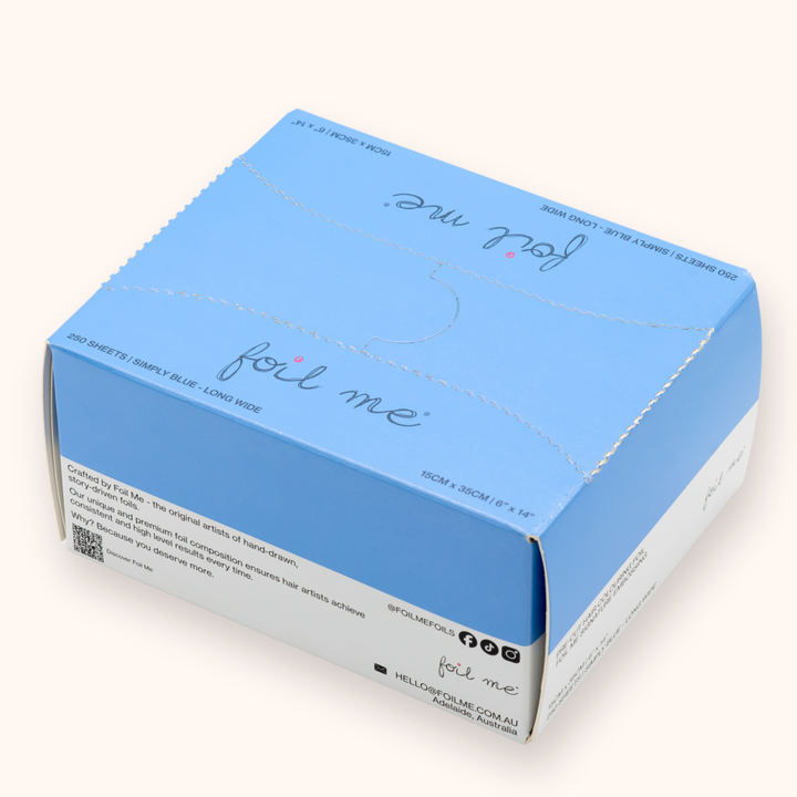 Simply Blue - Long Wide (Pre-Cut Foil) - 15cm x 35cm