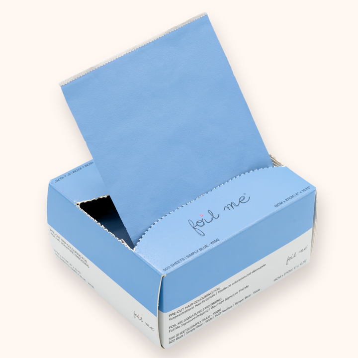 Simply Blue - Wide (Pre-Cut Foil) - 15cm x 27cm