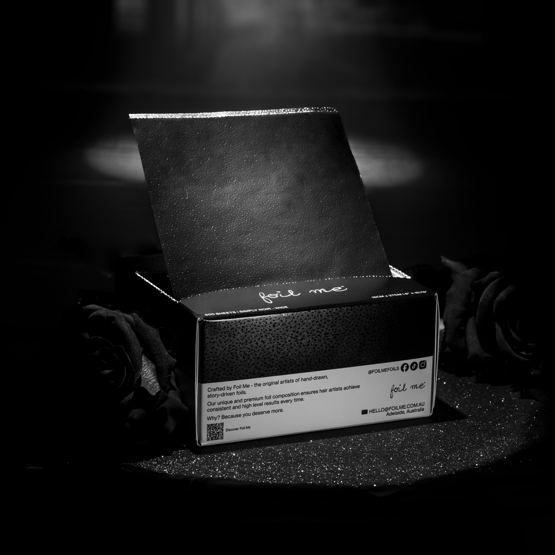 Simply Noir - Wide (Pre-Cut Foil)  (15cm x 27cm)