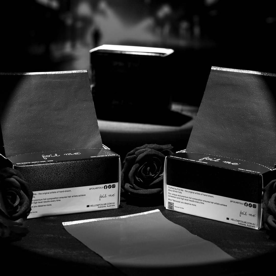 Simply Noir - Long Wide (Pre-Cut Foil) - 15cm x 35cm