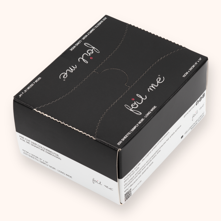 Simply Noir - Long Wide (Pre-Cut Foil) - 15cm x 35cm