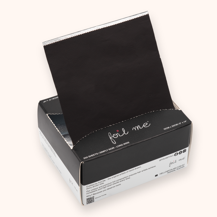 Simply Noir - Long Wide (Pre-Cut Foil) - 15cm x 35cm