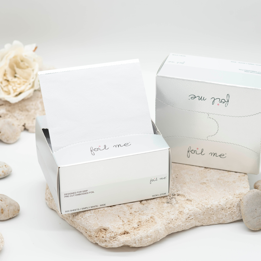 Simply White - Wide (Pre-Cut Foil)  (15cm x 27cm)