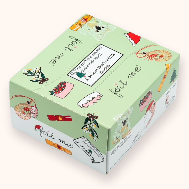 OUTLET - Cracker Christmas - Wide (Pre-Cut Foil) - 30% off