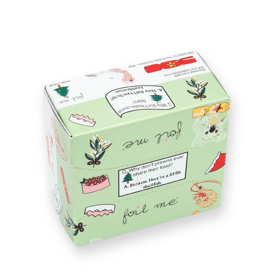 Cracker Christmas - Wide (Pre-Cut Foil)