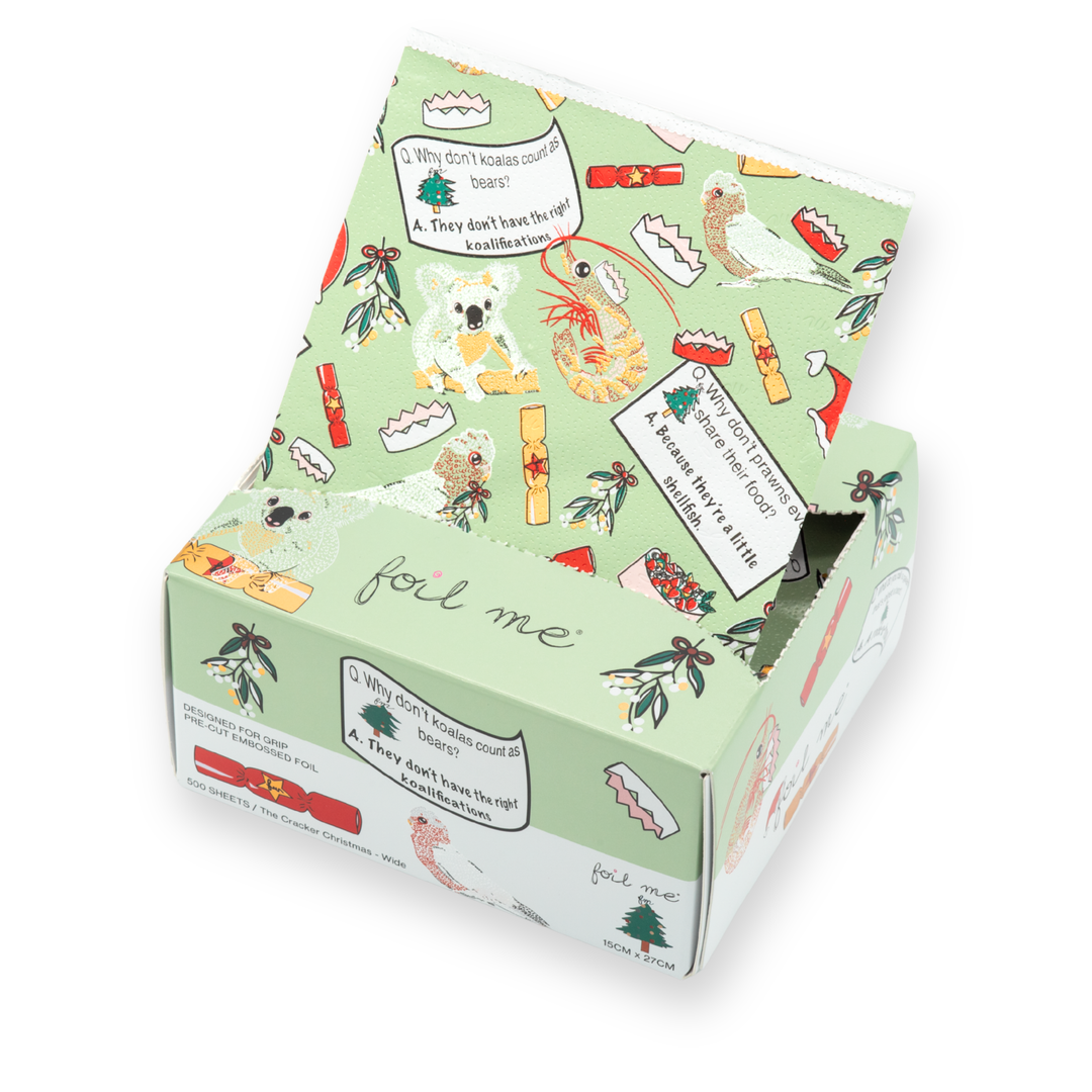 Cracker Christmas - Wide (Pre-Cut Foil)