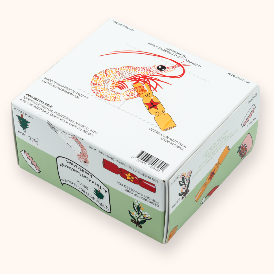 OUTLET - Cracker Christmas - Wide (Pre-Cut Foil) - 30% off