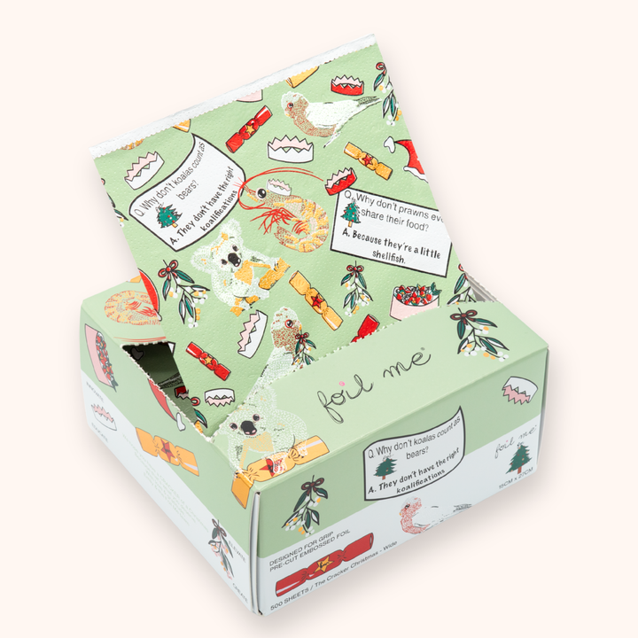 OUTLET - Cracker Christmas - Wide (Pre-Cut Foil) - 30% off