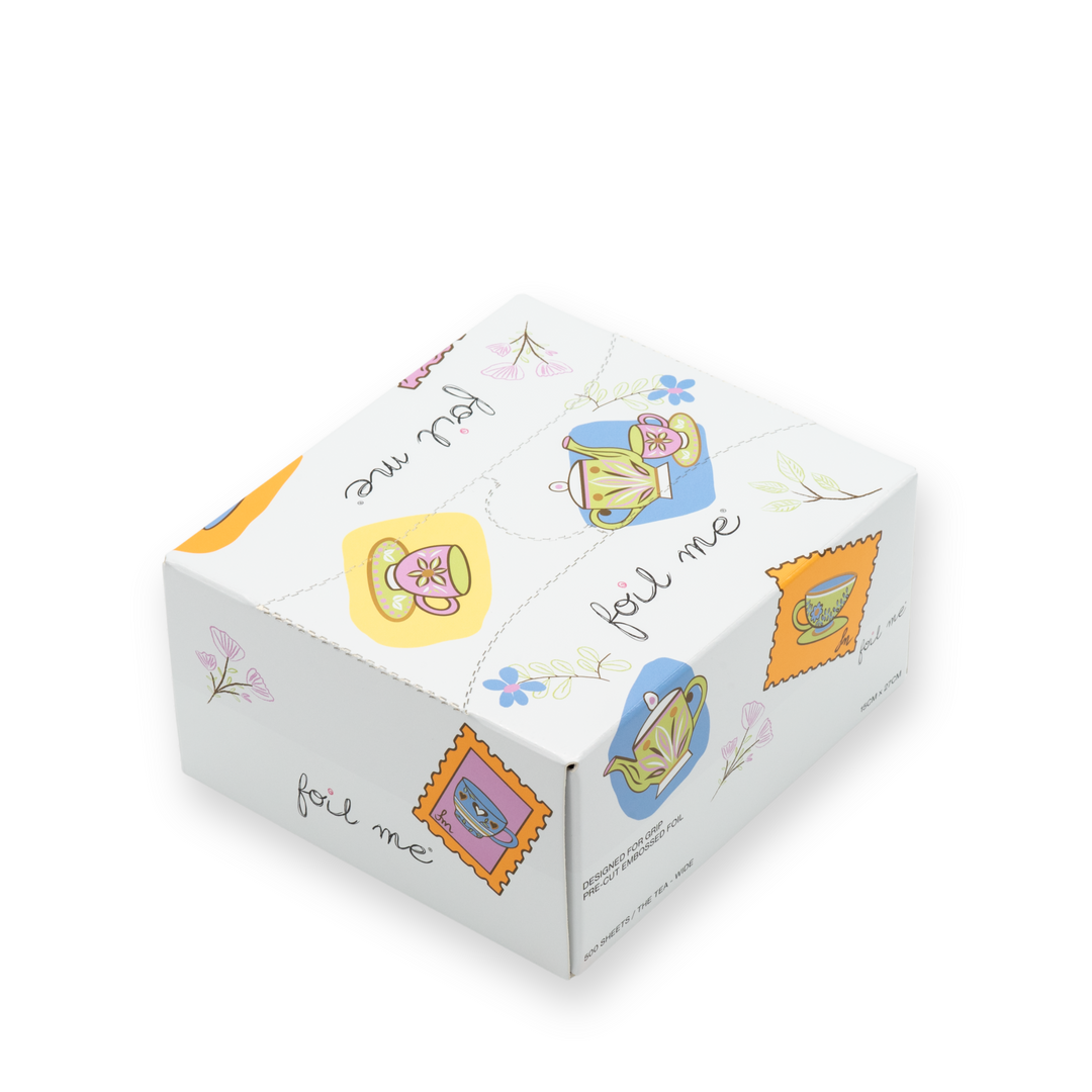 The Tea - Wide (PRE-CUT FOIL - 500 Sheets - 15cm x 27cm)