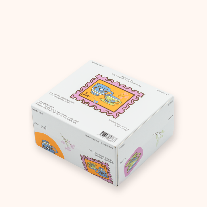 The Tea - Wide (Pre-Cut Foil) - 15cm x 27cm
