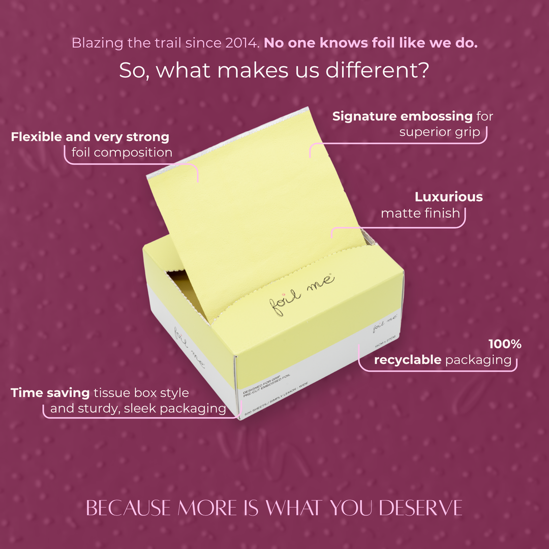 Simply Lemon - Wide (Pre-Cut Foil)  (15cm x 27cm)