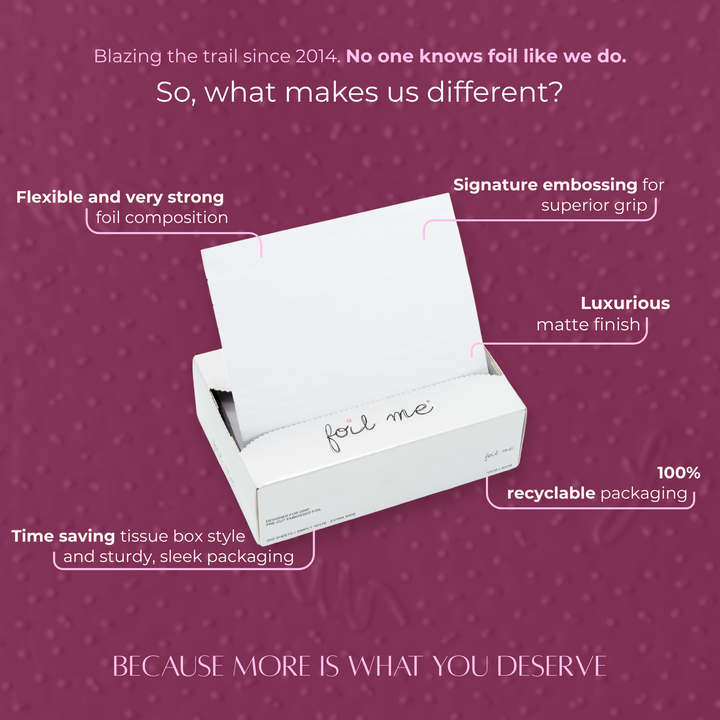 Simply White - Extra Wide (Pre-Cut Foil) - 20cm x 40cm