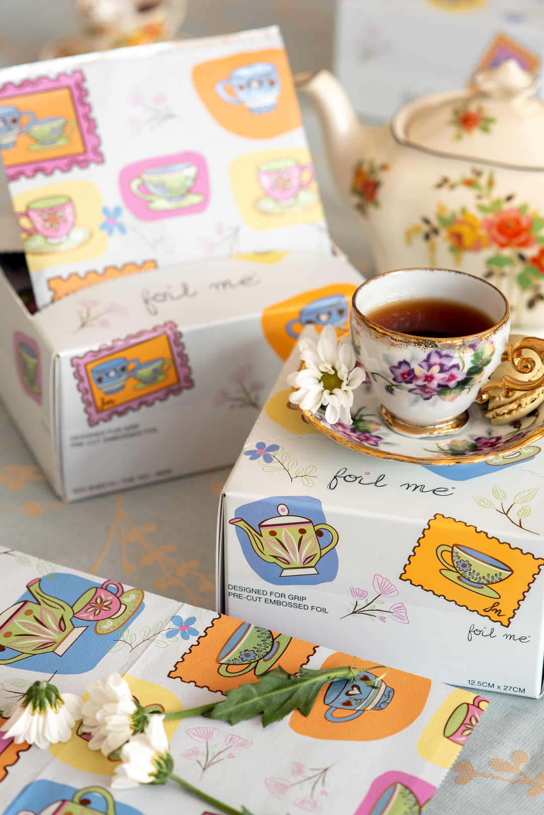 The Tea - Original (PRE-CUT FOIL - 500 Sheets - 12.5cm x 27cm)