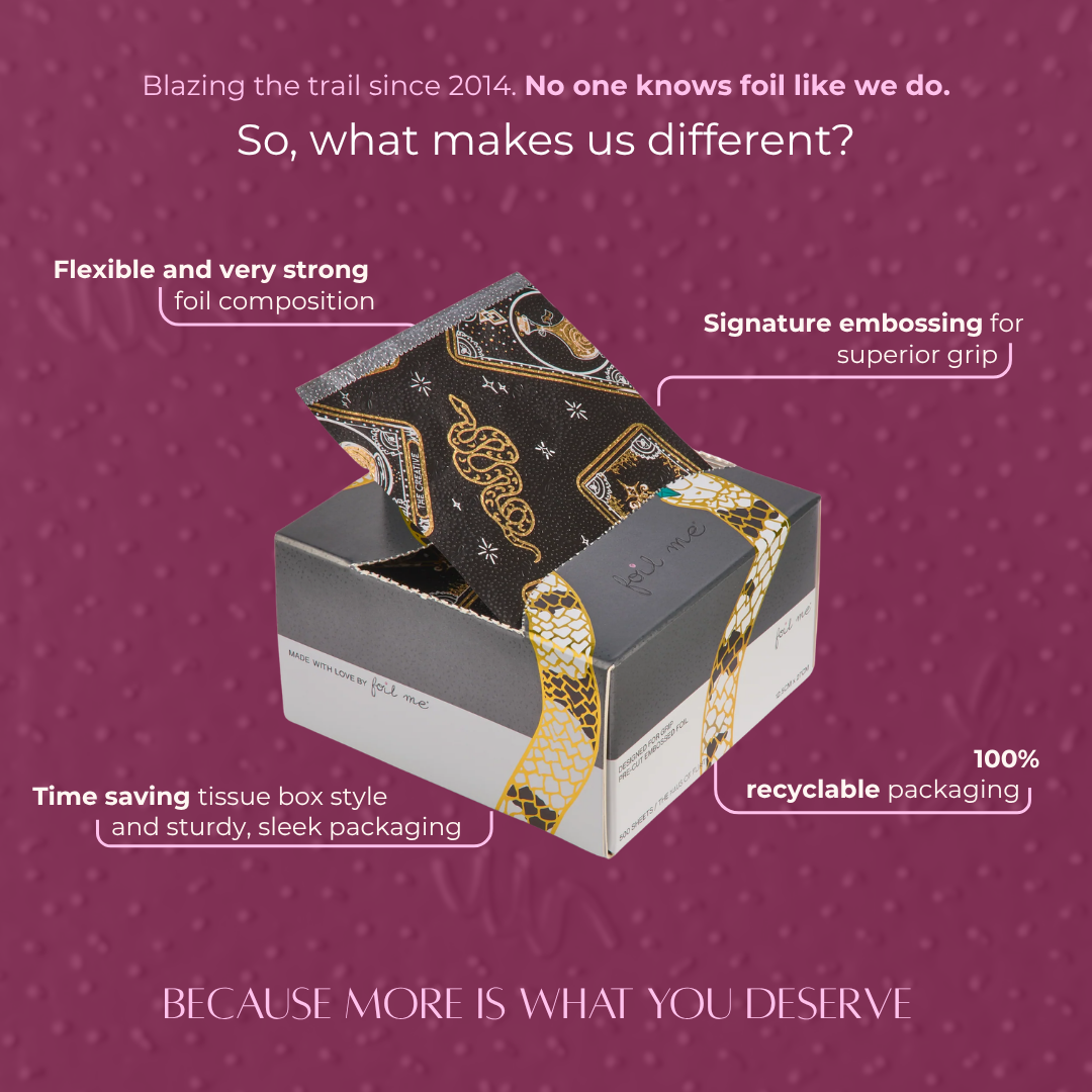 *Returning Soon* The Haus of Flint (PRE-CUT FOIL - 500 Sheets - 12.5cm x 27cm)