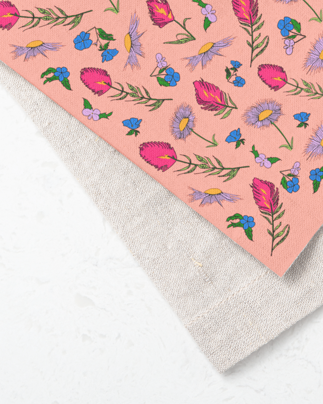 Wildflower Tea Towel (100% Cotton)