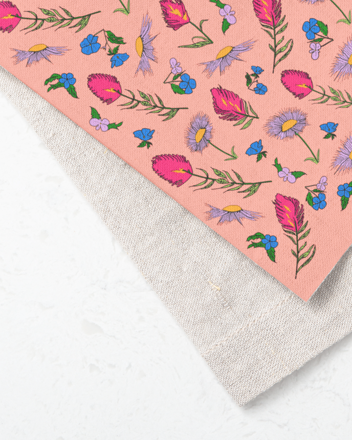 Wildflower Tea Towel (100% Cotton)