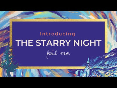 The Starry Night - Wide (PRE-CUT FOIL - 500 Sheets - 15cm x 27cm)