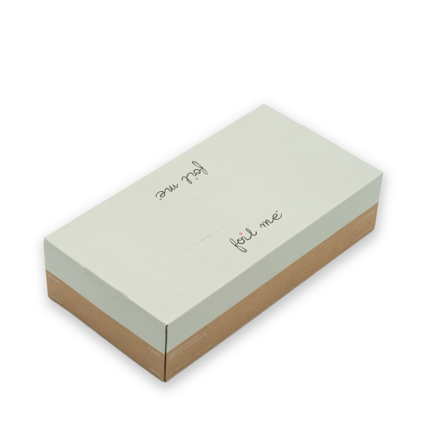 The Academy (PRE-CUT FOIL  - 2 x 400 Sheets - 12.5cm x 27cm)