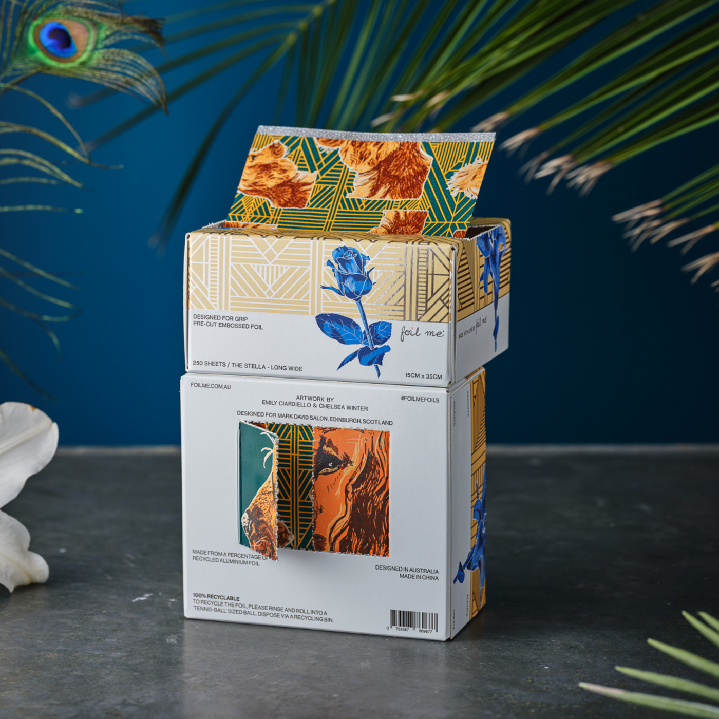 The Stella (PRE-CUT FOIL - 500 Sheets - 12.5cm x 27cm)