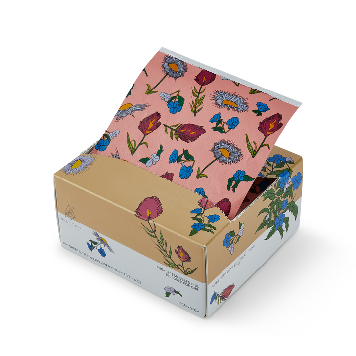 The Wildflower - Wide (PRE-CUT FOIL - 500 Sheets - 15cm x 27cm)
