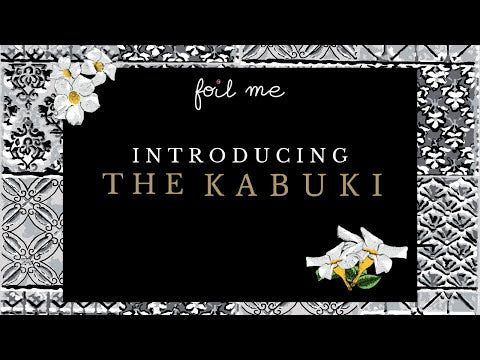 The Kabuki - Wide (PRE-CUT FOIL - 500 Sheets - 15cm x 27cm)